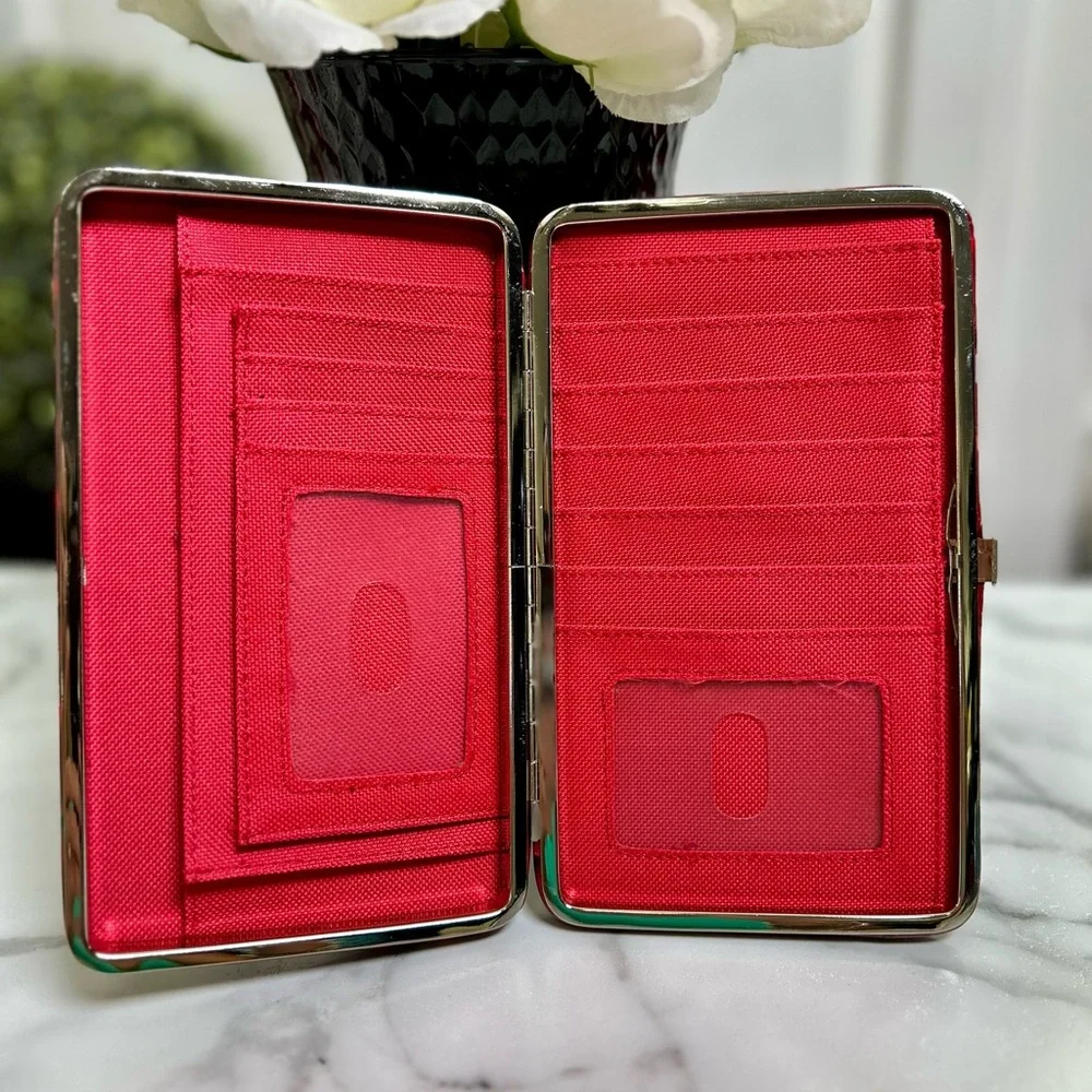 RED AND BLACK WALLET - Picture 7 of 12